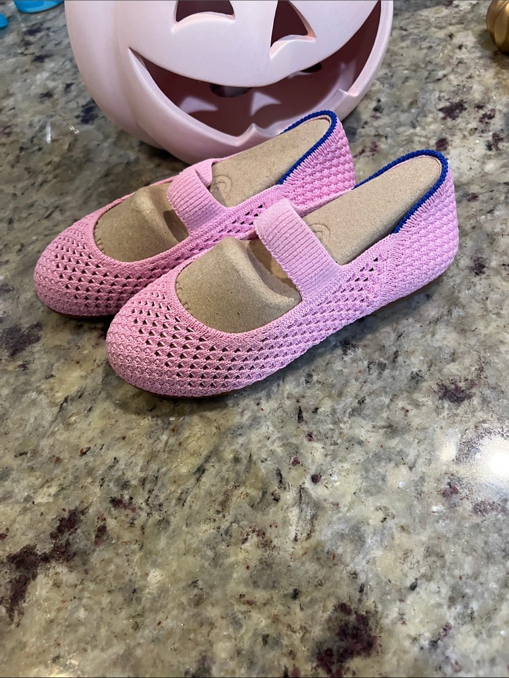 Kids Rothy’s Pink Mary Jane Shoes